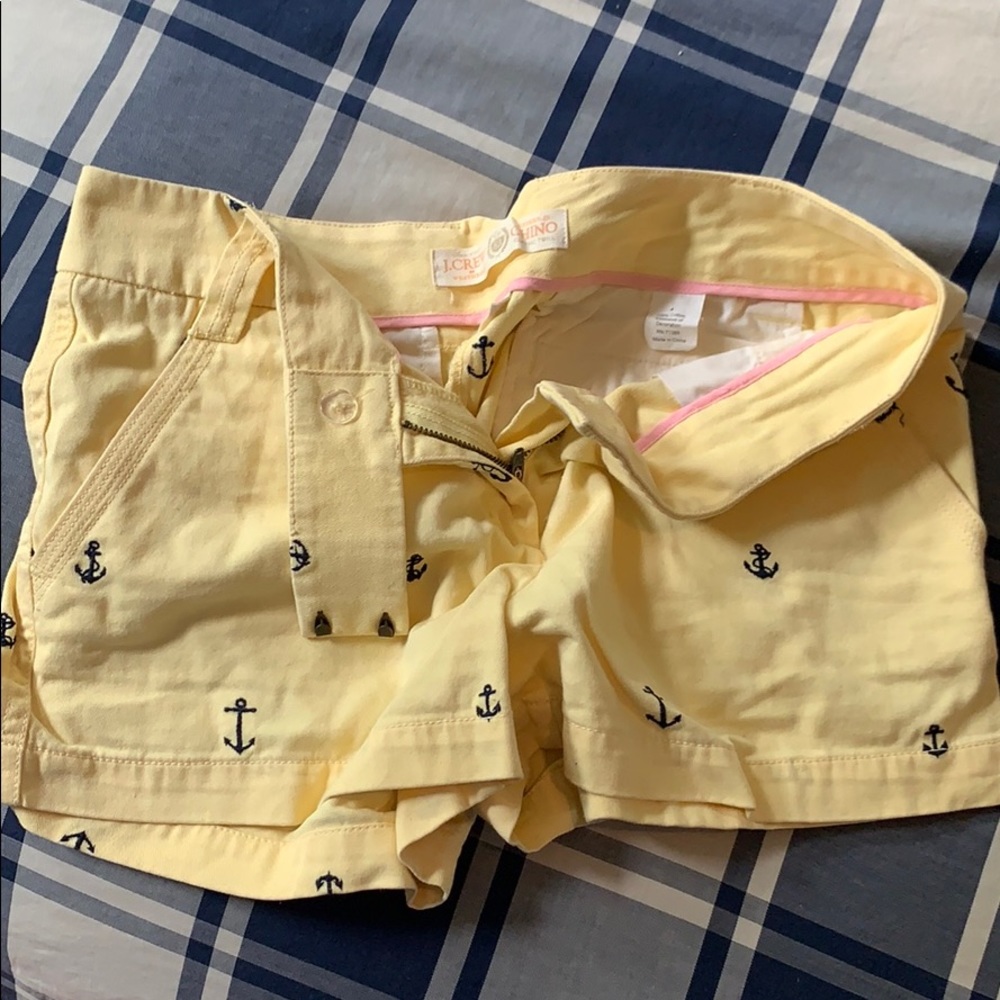 J.crew Nautical Anchor Shorts
